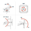 Ergotron LX Series LX Wall Mount LCD Arm monitor mount / stand 86.4 cm (34&quot;) Aluminium