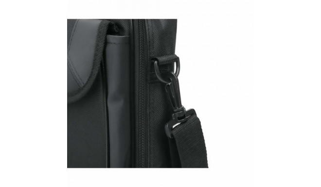 Manhattan Cambridge Laptop Bag 14.1&quot;, Clamshell Design, Black, LOW COST, Accessories Pocket