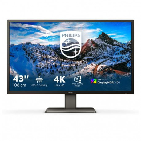 Philips P Line 439P1/00 computer monitor 108 cm (42.5") 3840 x 2160 pixels 4K Ultra HD LCD 