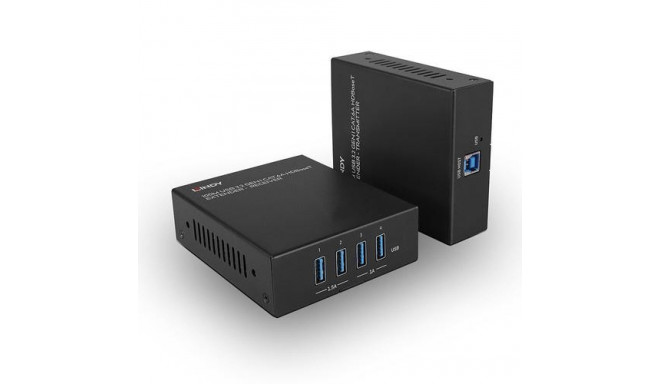 Lindy 100m USB 3.2 Gen 1 Cat.6A HDBaseT Extender