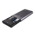 Lindy USB 3.2 Gen 2x2 Dual M.2 NVMe SSD Enclosure with Clone Feature