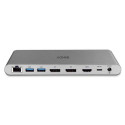 Lindy DST-Pro 5K XT, USB-C Laptop Docking Station with Triple Display (4K) or Single Display (5K) an
