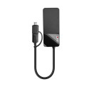 Lindy 43354 notebook dock/port replicator USB 3.2 Gen 1 (3.1 Gen 1) Type-A + Type-C Black