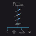 Lindy 10m USB 3.0 Active Extension Pro Hub