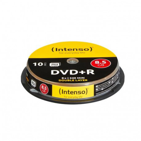 DVD+R Intenso 8,5GB 10pcs CakeBox DOUBLE LAYER