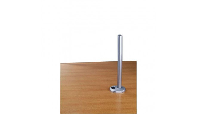 Lindy 450mm Desk Grommet Clamp Pole, Silver