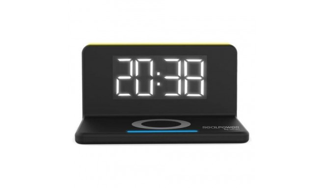 RealPower ChargeAir Digital alarm clock Black