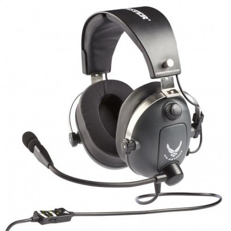 Thrustmaster T.Flight U.S. Air Force Headset Wired Head-band Aviation/Air traffic control Black, Gre