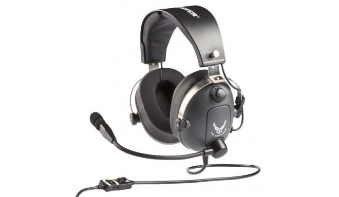 Thrustmaster T.Flight U.S. Air Force Headphones Wired Head-band Aviation/Air traffic control Black, 