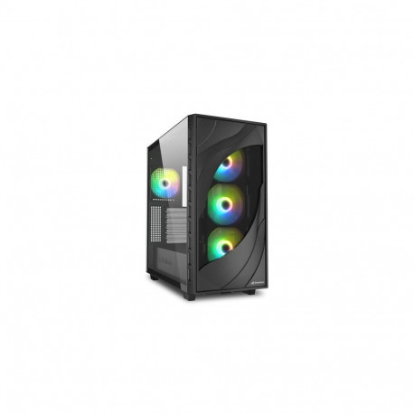 Sharkoon REBEL C80G RGB Midi Tower Black