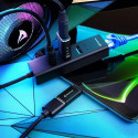 Sharkoon 4044951037575 laptop dock/port replicator Wireless USB 3.2 Gen 1 (3.1 Gen 1) Type-C Black