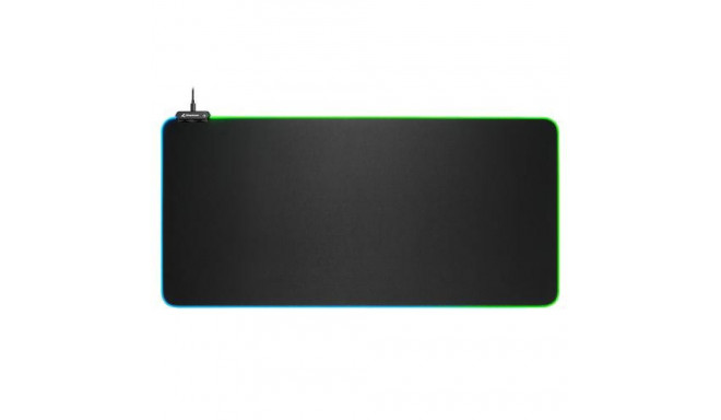 Sharkoon 1337 RGB V2 Gaming mouse pad Black