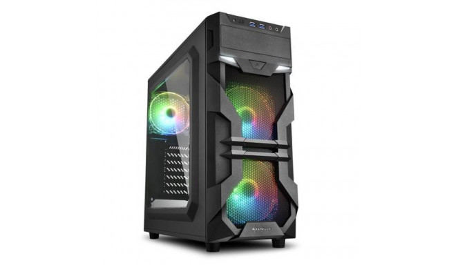 Sharkoon VG7-W RGB Midi Tower Black