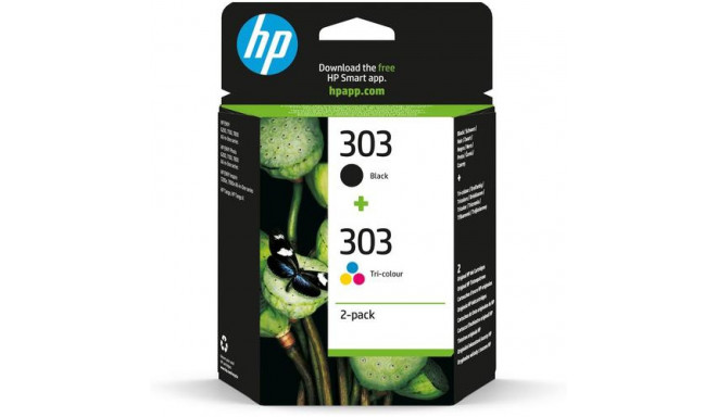 HP 303 2-pack Black/Tri-color Original Ink Cartridges