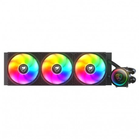 COUGAR Gaming CGR-PSDELRGB-B-360 Processor All-in-one liquid cooler 12 cm Black