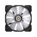 COUGAR Gaming CF-MHP12HB-RGB Computer case Air cooler 12 cm Black, White 1 pc(s)
