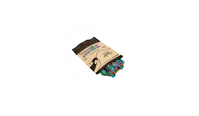 3Doodler Primary Pow Mixed Bag 250 Compostable plastic Blue, Green, Grey, Red 1 g