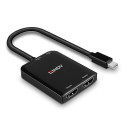 Lindy 38432 interface hub Mini DisplayPort 21600 Mbit/s Black