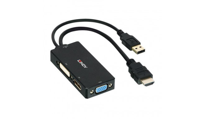 Lindy HDMI to DisplayPort, DVI and VGA Converter