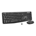 Ultron UMC300 keyboard Mouse included Universal RF Wireless German Black Ultron UMC300 keyboard Mouse included Universal RF Wireless German Black