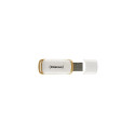 Intenso Green Line USB flash drive 128 GB USB Type-A 3.2 Gen 1 (3.1 Gen 1) Beige, Brown
