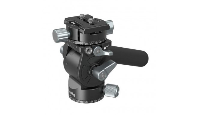 SmallRig 3457 tripod head Black Aluminium 1/4&quot; Fluid