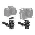 SmallRig 3457 tripod head Black Aluminium 1/4&quot; Fluid