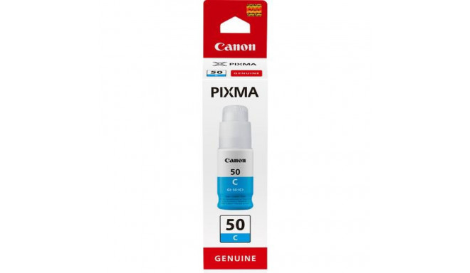 Canon GI-50 C, High Yield, Ink Bottle, Cyan