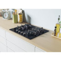 Candy CVG6B Black Built-in 59 cm Gas 4 zone(s)