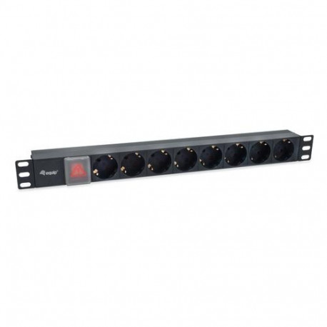 Equip 8-Outlet German Power Distribution Unit with IEC C14 plug