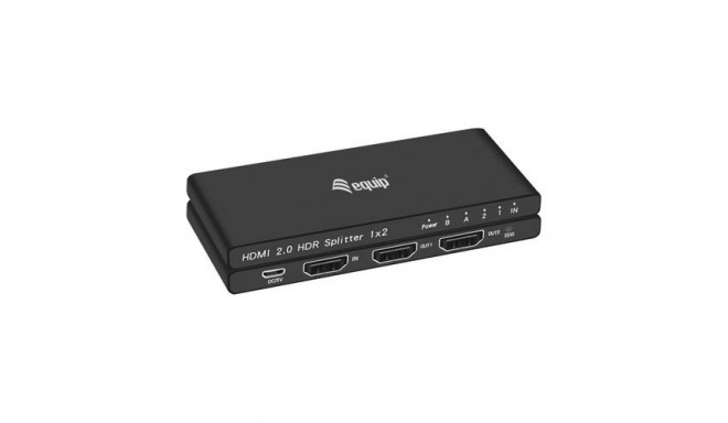 Equip Ultra Slim 2-Port HDMI 2.0 Splitter
