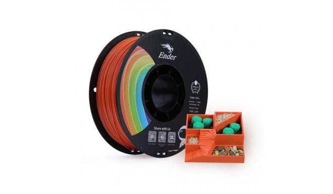 Creality 3D 3301010307 3D printing material Polylactic acid (PLA) Orange 1 kg