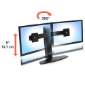 Ergotron Neo Flex Dual Monitor Lift Stand 62.2 cm (24.5&quot;) Black Desk
