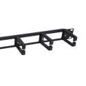 Equip 19" Rack Mount Cable Management Panel, Black