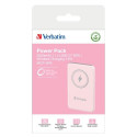 Verbatim Charge &#039;n&#039; Go Magnetic Wireless Power Bank 5000mAh Pink