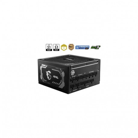 MSI MAG A1250GL PCIE5 power supply unit 1250 W 24-pin ATX ATX Black