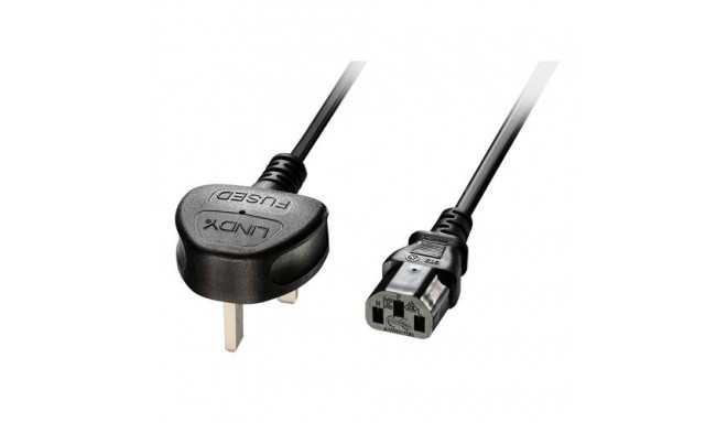 Lindy 2m UK to IEC C13 Mains Cable