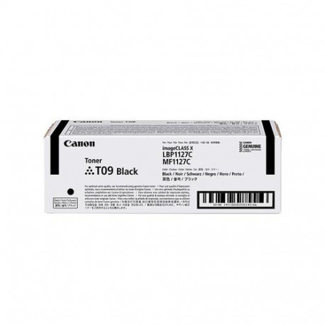 Canon TONER T09 BK toner cartridge 1 pc(s) Original Black