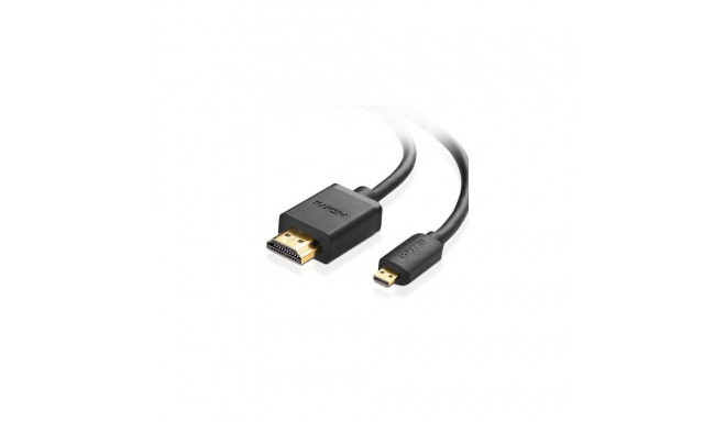 Ugreen 30104 HDMI cable 3 m HDMI Type D (Micro) HDMI Type A (Standard) Black