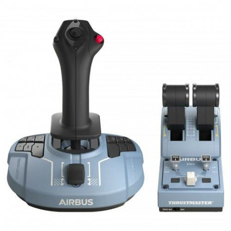 Thrustmaster TCA Officer Pack Airbus Edition Black, Blue USB Flight Sim Analogue / Digital PC