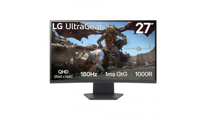 LG 27GS60QC-B computer monitor 68.6 cm (27&quot;) 2560 x 1440 pixels Full HD LCD Black