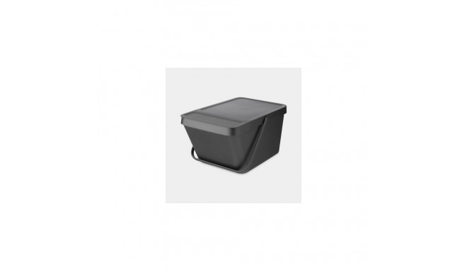 Brabantia Sort &amp; Go 20 L Rectangular Plastic Grey