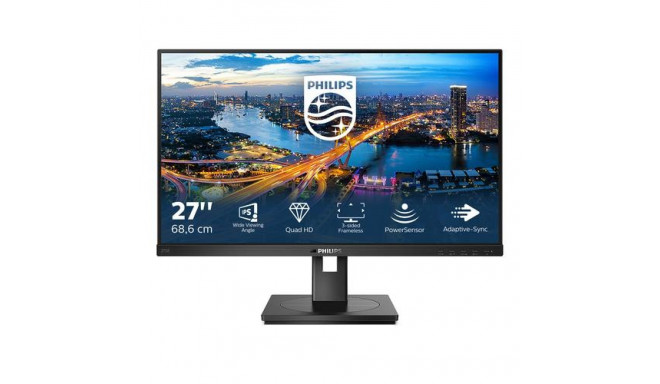 Philips B Line 275B1/00 LED display 68.6 cm (27&quot;) 2560 x 1440 pixels 2K Ultra HD LCD Black