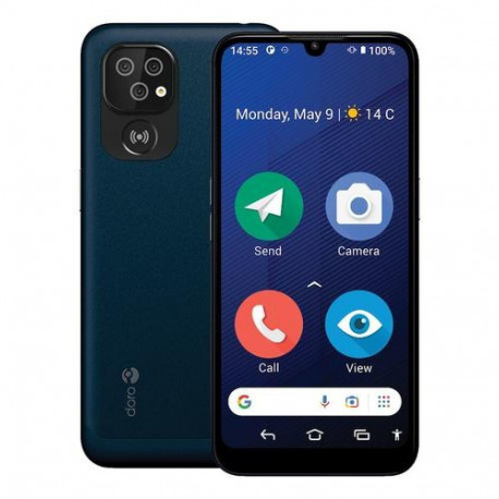 Doro 8200 15.5 cm (6.1") Android 12 4G USB Type-C 4 GB 64 GB 3000 mAh Black