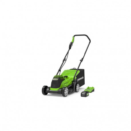 Greenworks 2516107UB lawn mower Walk behind lawn mower Battery Black, Green