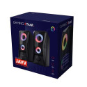 Trust GXT 606 JAVV Black Wired 12 W