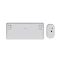 Trust Lyra keyboard Mouse included Office RF Wireless + Bluetooth QWERTY US English White