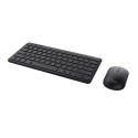 Trust Lyra keyboard Mouse included Office RF Wireless + Bluetooth QWERTY English Black