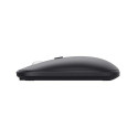 Trust Lyra keyboard Mouse included Office RF Wireless + Bluetooth QWERTZ German Black