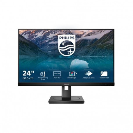 Philips S Line 242S9JML/00 computer monitor 61 cm (24") 1920 x 1080 pixels Full HD LCD Blac